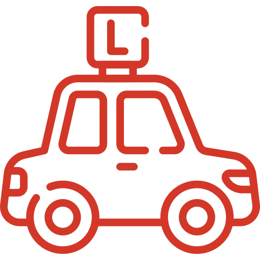 Icon of a learner car